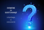 Domene in gostovanje - vprašanja in odgovori