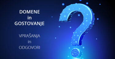 Domene in gostovanje - vprašanja in odgovori